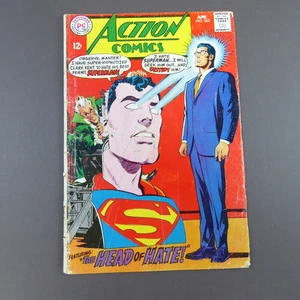Action Comics #362 cubierta temprana de Neal Adams, DC Comics 1968 baja calidad - Imagen 1 de 14