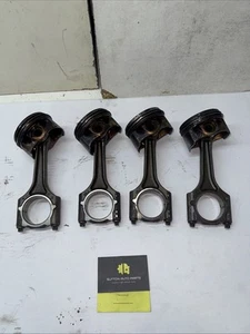 13-19 VW GOLF R MK7 AUDI S3 8V CHH CJX SET OF 4  PISTONS AND RODS 06LJ - Picture 1 of 11