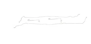 Línea de freno intermedia para Ford Explorer 06-10 lado del conductor | lado PSGR-TIN0643OM - Imagen 1 de 1