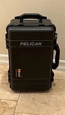 Pelican 1510 Case With Foam - Black - Excellent Condition - Image 1 of 4