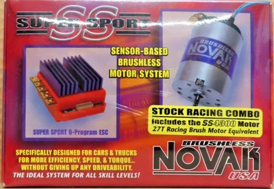 Vintage RC Novak Brushless Motor #3006 SUPER SPORT BRUSHLESS RACING STOCK SYSTEM - Image 1 of 4