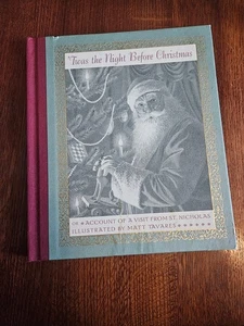 Twas the Night Before Christmas: Account of a Visit from - VERY GOOD - Picture 1 of 3