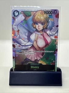 Stussy OP07-085 SR ONE PIECE Tcg Card Game NM Black - Bild 1 von 5