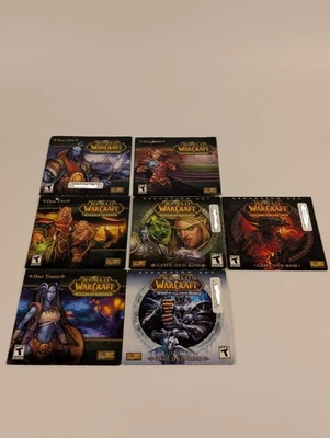 World of Warcraft: The Burning Crusade Expansion Set (4Disc, PC) + Expansions🔥 - Image 1 of 2