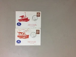 Two Israel OPENING POST OFFICE ON SHIPS;SS JERUSALEM,SS NEGBAH-special covers - Picture 1 of 1