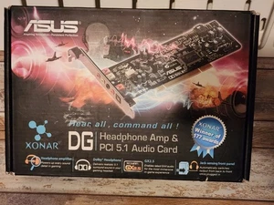 NEW Open Box- ASUS PCI Express Xonar DGX Sound Card PCIE 5.1 Audio Headphone AMP - Picture 1 of 10