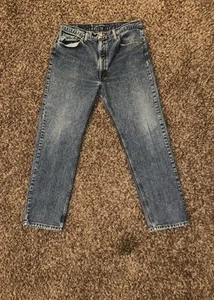 Vintage Levi’s 505 W 32 L 30 Made In USA Jeans Light Blue 90s  - Picture 1 of 6