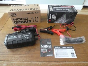 Cargador y mantenedor de batería NOCO Genius 10 6V y 12V 10A - GENIUS10UK - Imagen 1 de 15