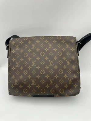 Bolso Mensajero Louis Vuitton Monograma Macassar Distrito Origen España Foto 1 de 4