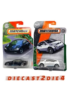 Neu/Versiegelt Matchbox Lot '15 BMW i3 #13/125 und '16 BMW i8 #4/125 Kostenloser Versand! - Bild 1 von 5