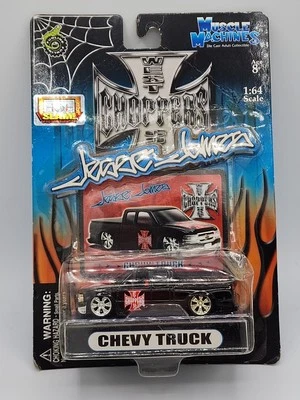 Muscle Machines Jesse James West Coast Choppers Chevy Truck  Black - Image 1 of 4