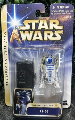 2003 Star Wars R2-D2 JABBA'S SAIL BARGE #05 Figura El Retorno del Jedi NUEVO Foto 1 de 4