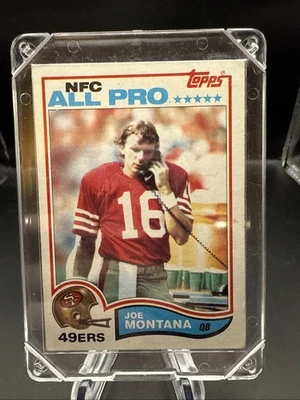 1982 Topps - Joe Montana #488 Foto 1 de 3
