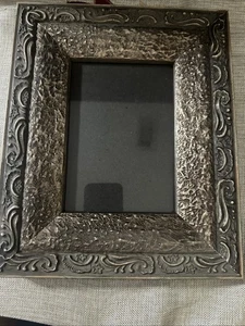 Picture Frame 5x7” Lt. Gold/Brown Great Design Easel,Hang Outer Edge 9x11 #108 - Picture 1 of 11