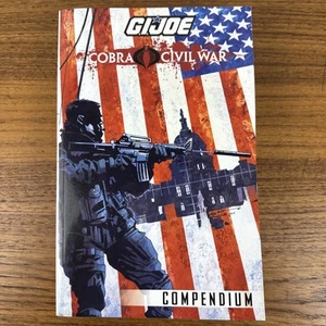 GI Joe: Cobra Civil War Compendium, IDW Comics TPB GN First Print Chuck Dixon NM - Picture 1 of 19