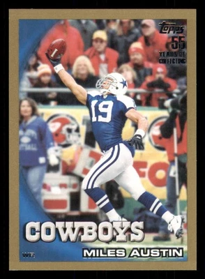 2010 Topps Gold #435 Miles Austin /2010 - Image 1 of 2