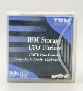 NEW IBM LTO ULTRIUM 12 TB DATA CARTRIDGE - Picture 1 of 2