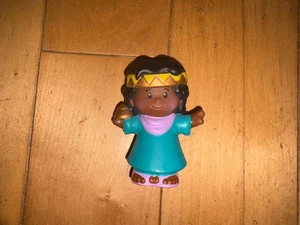 Fisher Price Little People Krippe Ersatz blauer weiser Mann Figur - Bild 1 von 3