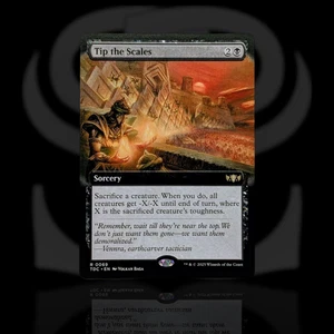 Tip the Scales (Extended Art) Commander: Tarkir: Dragonstorm Regular - Imagen 1 de 2