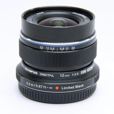 Olympus M.Zuiko Digital ED 12mm F/2.0 Limited Black #213 - Image 1 of 4