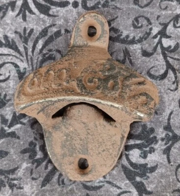 Coca-Cola Retro Bottle Opener Rustic Cast Iron Reproduction   - Image 1 of 4