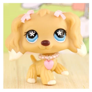 Figura Pet Shop lps Cocker Spaniel #748 LPS con accesorios LPS lindos juguetes niños - Imagen 1 de 2