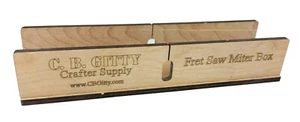 Kit de caja métrica de corte láser para trastes caja de cigarros cuellos de guitarra de hasta 1,5" de ancho - Imagen 1 de 5
