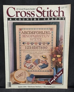 Cross Stitch & Country Crafts Sample Issue 22 Projects Design Booklet Vintage - Picture 1 of 1