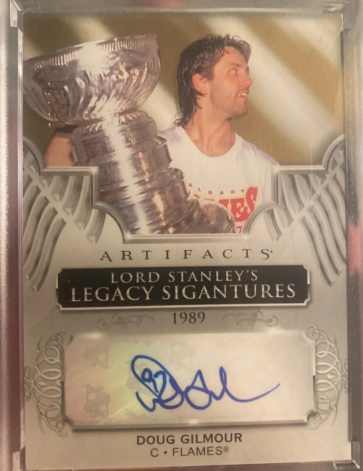 2020 Artifacts Lord Stanley's Legacy Signatures Gold /10 Doug Gilmour Auto HOF - Image 1 of 1