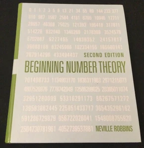 Beginning Number Theory by Neville Robbins (2005 second edition) - BRAND NEW!! - Picture 1 of 8