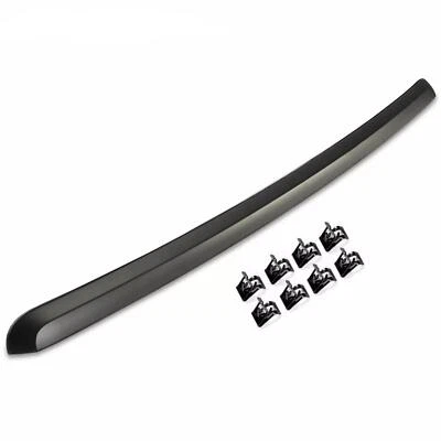 Moldura de panel de capó pintado negro para GMC Sierra 1500 2500HD 3500 HD 2007-13 Foto 1 de 4