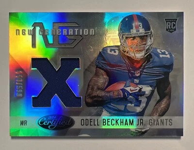 2014 Certified New Generation Materials #NGOB Odell Beckham Jr. /599 - Image 1 of 2