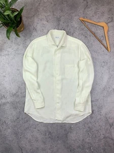 Loro Piana Andre Linen Long Sleeve Button Shirt Mens Size XXXL - Picture 1 of 12