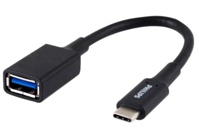 Philips USB-c to USB-a Adapter - 15w Charging Rated 5Gbps USB 3.1 - Image 1 of 3