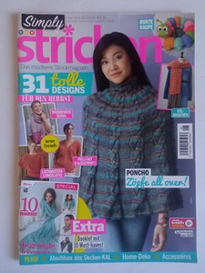 Simply Stricken 6-2020 - Ponchos, Raupe + Extra: 10 angesagte Accessoires - Bild 1 von 1