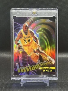 1998-99 Topps Chrome Instant Impact Refractor Shaquille O'Neal #I5 HOF - Picture 1 of 2
