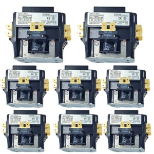 8PCS 2 Pole Magnetic Contactor 40 Amp 120VAC Coil XKJL1-40/2 NEW - Picture 1 of 14