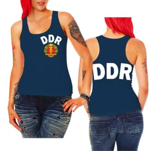 Maglia da donna top maglia DDR squadra Germania est ossi 1974 fdj nva - Foto 1 di 3