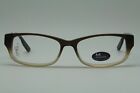 1 Unit New America USA Made Brown Eyeglass Frame 53-16-135 #074