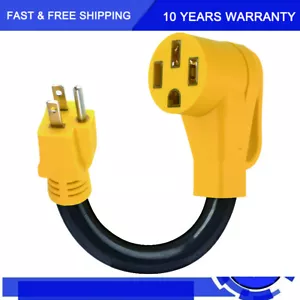 Dogbone RV Electrical Adapter 15Amp Male to 50 Amp Female with Handle US - Bild 1 von 7