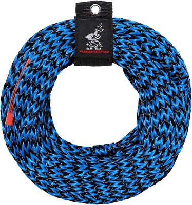 60-Feet Airhead Tow Rope Boat Watersports for 1-3 Rider Towable Tubes 1 Section