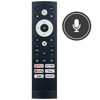 Nuevo control remoto reemplazado por voz ERF3M90H para Hisense TV 43A6H 43A65H 43A68H 50A6H Foto 1 de 4