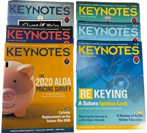 2020 Locksmith Keynotes Magazine by ALOA - January - June - Picture 1 of 3