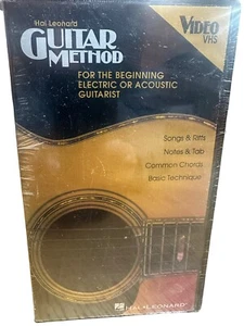 Hal Leonard Guitar Method for Beginning Electric or Acoustic Guitarist NEW VHS - Picture 1 of 2