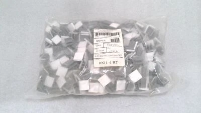 RICHCO KKU-4-RT U STYLE LOCKING CLAMP WITH ADHESIVE BASE, GREY (LOT OF 500) - Image 1 of 4