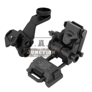 Tactical CNC Machined L4 G24 NVG Mount + AN-PVS14 PVS-7 J Arm Dovetail Bracket - Picture 1 of 12