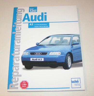 Manuale Riparazione Audi A3 Tipo 8L - 1,9 Litro Diesel - gli Anni 1995 fino A - Immagine 1 di 3