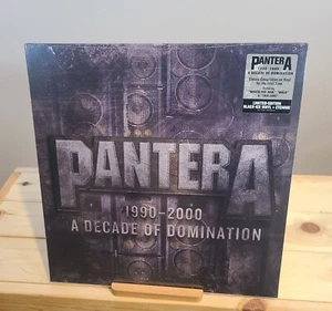 Pantera - A Decade of Domination  *New* Vinyl Record (Lmt. Ed. Black) [Import]  - Picture 1 of 7