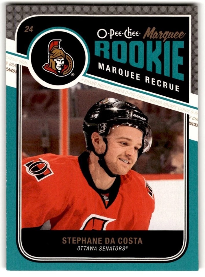 2011-12 O-Pee-Chee Stephane Da Costa Rookie #568 Ottawa Senators - Image 1 of 2