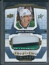 2016-17 UD Trilogy JASON SPEZZA Tryptichs Premium Materials Stick T-DAL2 43/49